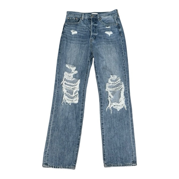 PISTOLA Cassie‎ Super High Rise Straight Jeans
Lucca Distressed Size 28 Denim - Picture 2 of 9